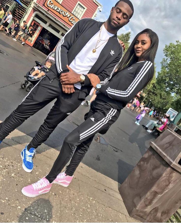 adidas matching couple outfits