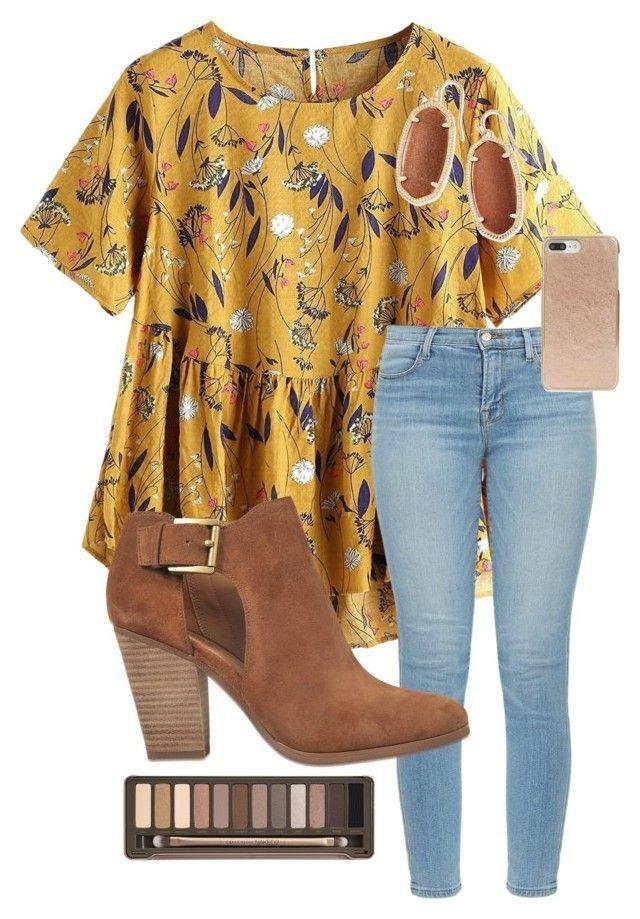 Cute Casual Polyvore Outfits For Teenage Girl.: Jeans Outfit,  Polyvore Dresses,  yellow outfit  