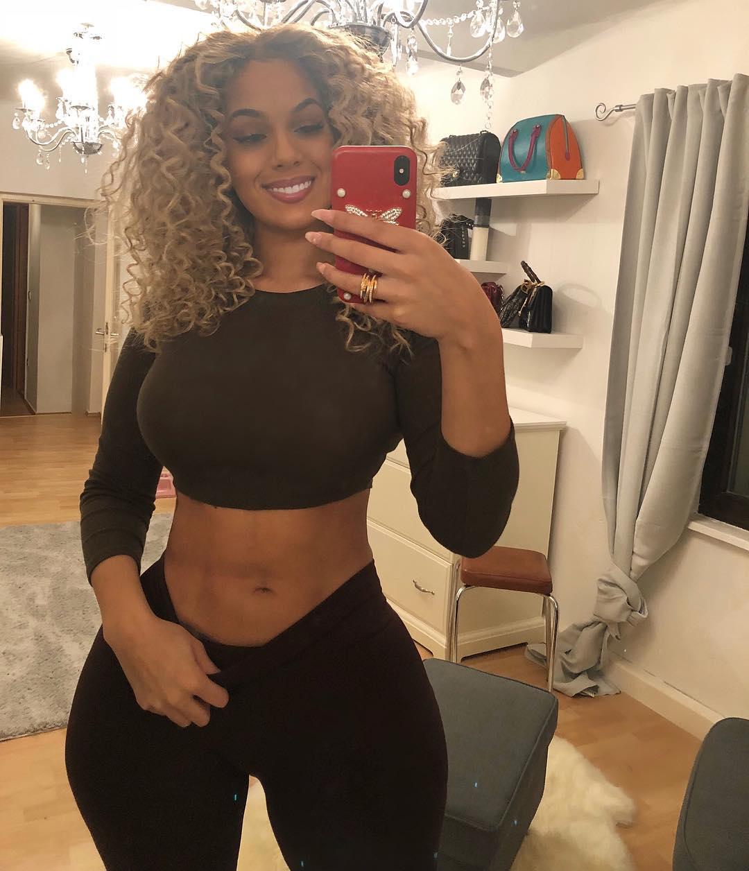 Amirah Dyme Abs | Before and after: Black girls,  AMIRAH DYME,  amirahdyme Instagram  