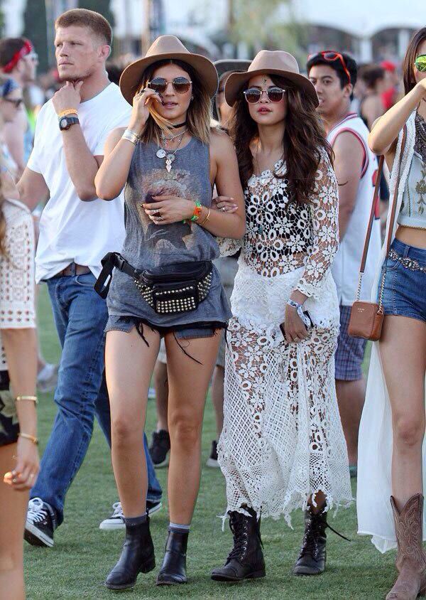 Kylie jenner coachella selena gomez on Stylevore