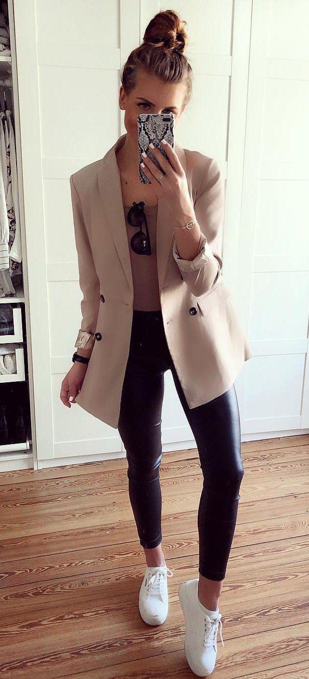 - blazer, sleeve, shoulder, shirt: Casual Outfits,  Long Sleeve,  Blazer  