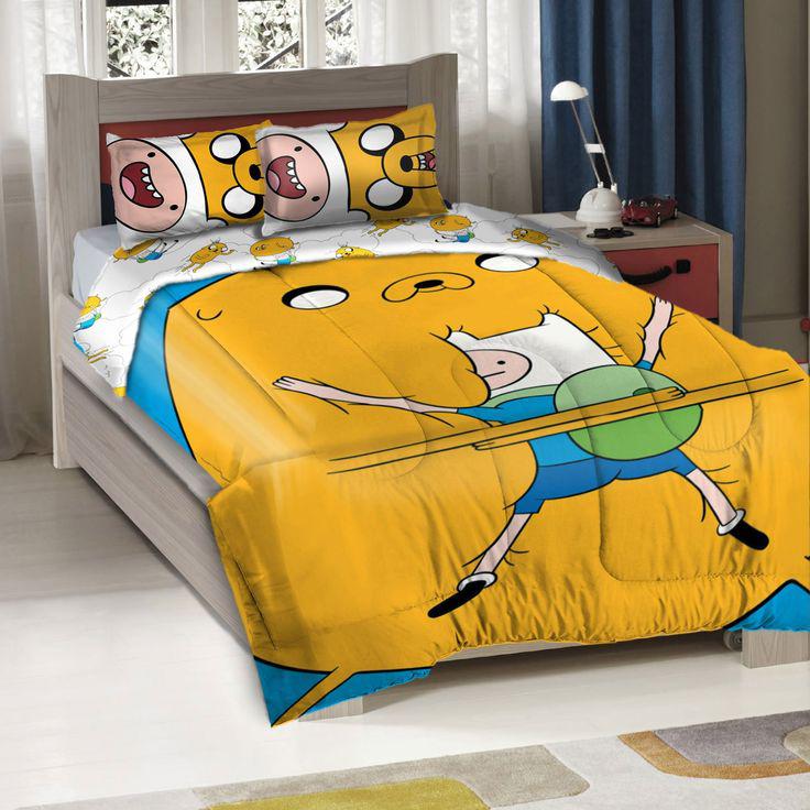 Jake the Dog, Bedding Set, Adventure Time: Bedding For Kids,  Twin Comforter  