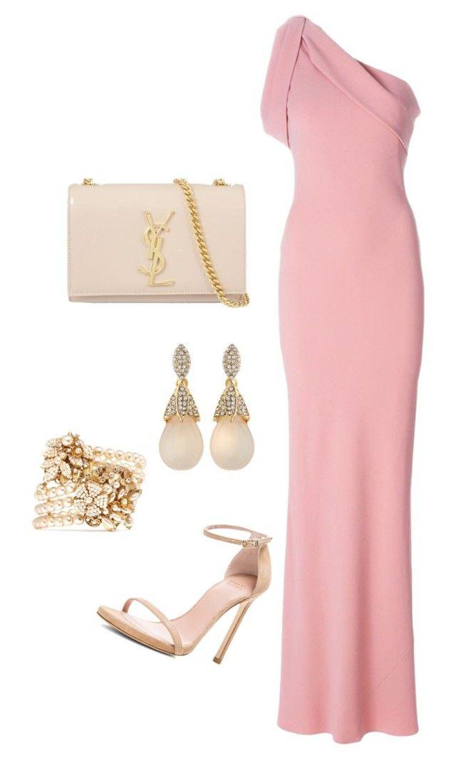 Cocktail dress, Pink M - dress, shoulder, cocktail: Polyvore Party Dress  