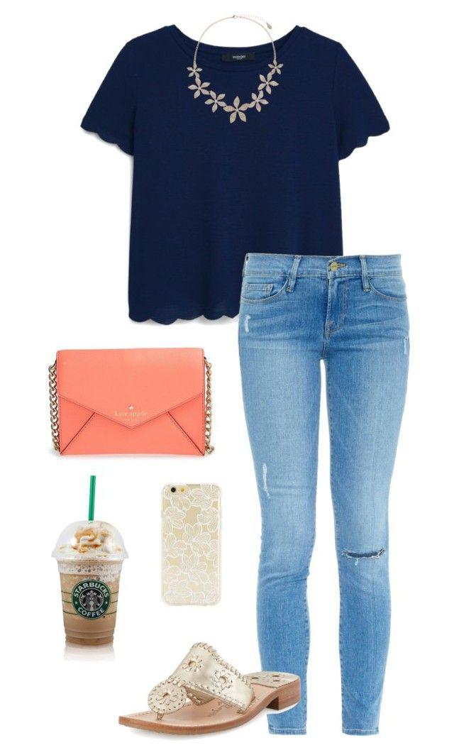 Casual Jack Rogers, jeans, shoe,: Polyvore Outfits 2019  