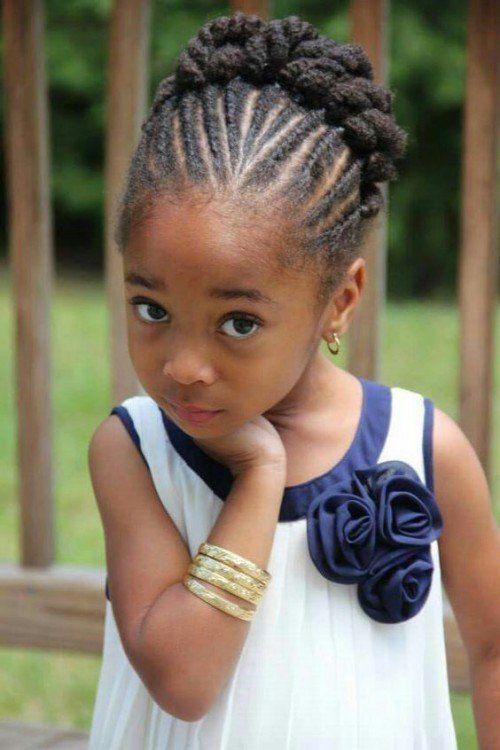 Braids for Kids, Black Girl Afro-textured hair: Hair Care,  French braid,  Hairstyle For Little Girls,  Kids Braids  