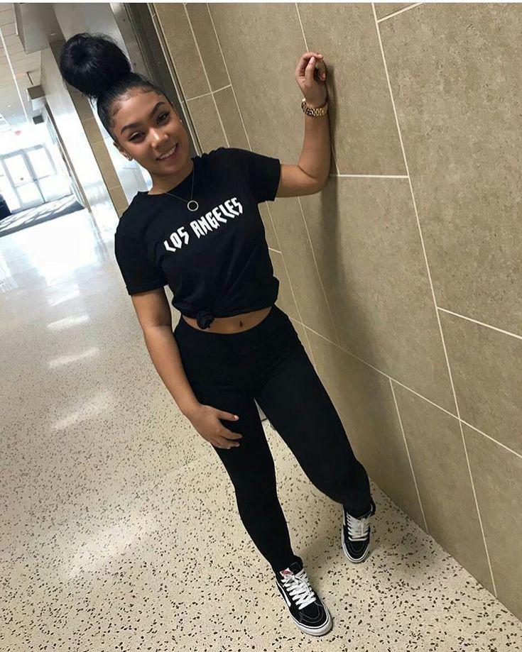 Comfy Baddie Outfits For High School: Black girls,  Baddie Outfits  