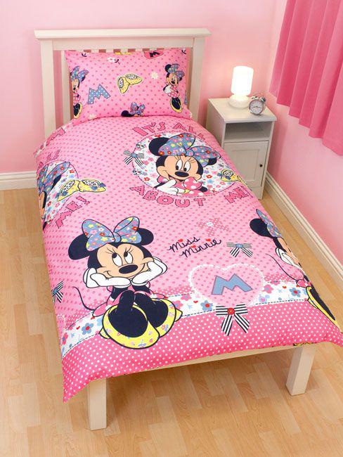 Single Duvet Set Minnie Mouse Mickey, Monsters University Twin Bed Set