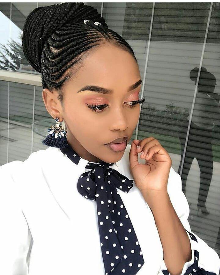 Black Girl Hairstyles For Easter, Box braids on Stylevore