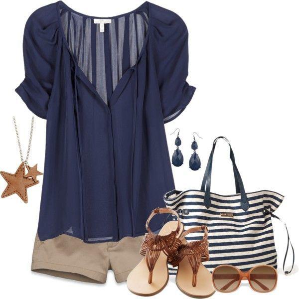 Cute Outfits For Summer Vacation: summer outfits,  Clothing Ideas,  Polyvore Outfits Summer  