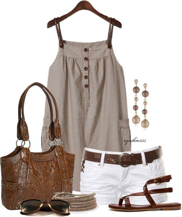 Polyvore Summer Casual wear, Louis Vuitton on Stylevore