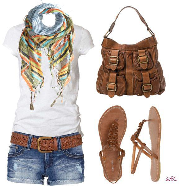 Polyvore Summer Casual wear, Cute outfits: Fashion outfits,  cute clothes,  Spring Outfits,  Polyvore Outfits Summer  
