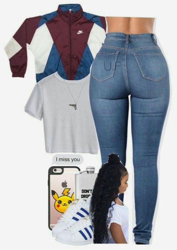 Swag Outfits Polyvore, Baddie Crop top, Casual wear: Fashion outfits,  Baddie Outfits,  Swag outfits  