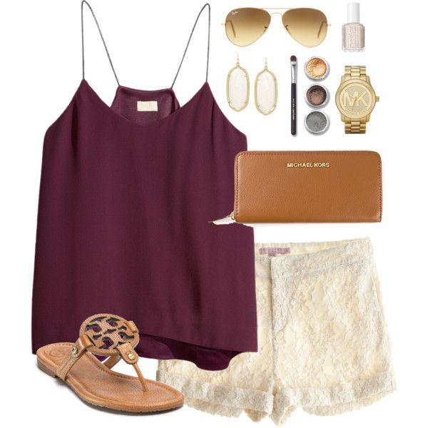 Cute Summer Outfit Ideas from Polyvore: Polyvore Outfits 2019  