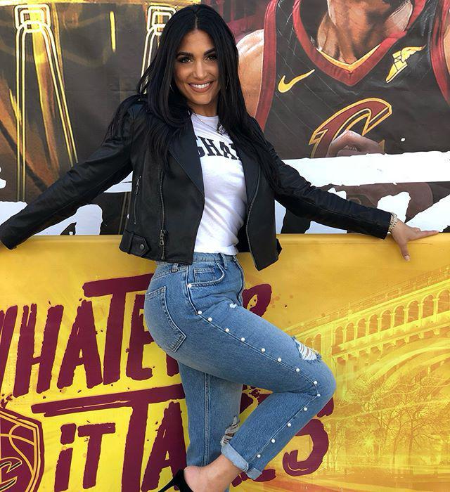 Rocket Mortgage FieldHouse, Molly Qerim, First Take: Hottest Sports Anchor,  molly qerim  