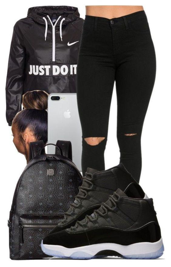 Outfits with Jordans - Jordans Outfit Ideas for Summer 2019: Swag outfits,  summer outfits,  Black girls  