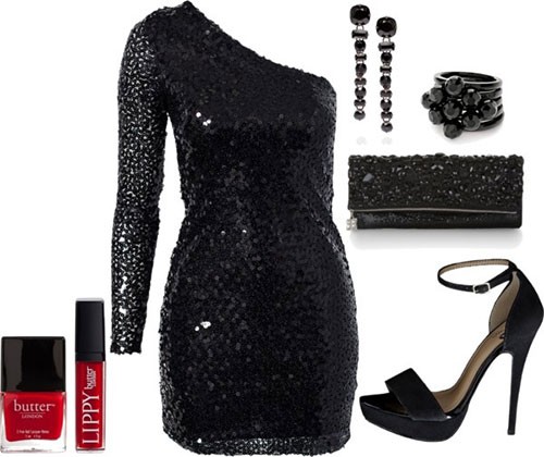 Polyvore Casual New Year Party Outfits For Girls: 