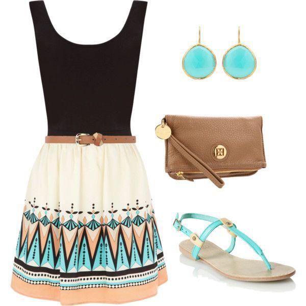 Super cute polyvore outfit ideas for summer: 