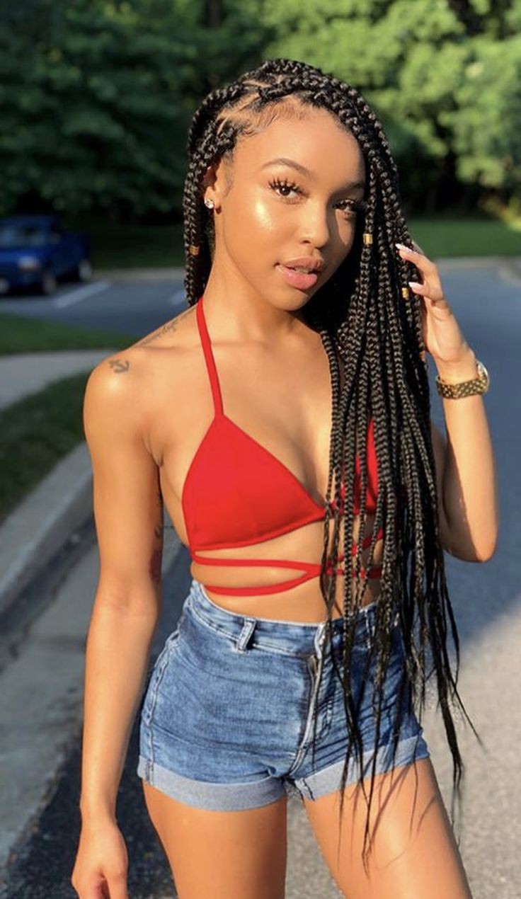 Party wear box braids: Lace wig,  Afro-Textured Hair,  Crochet braids,  Box braids,  Braided Hairstyles,  Beautiful Braids,  Hair Care  