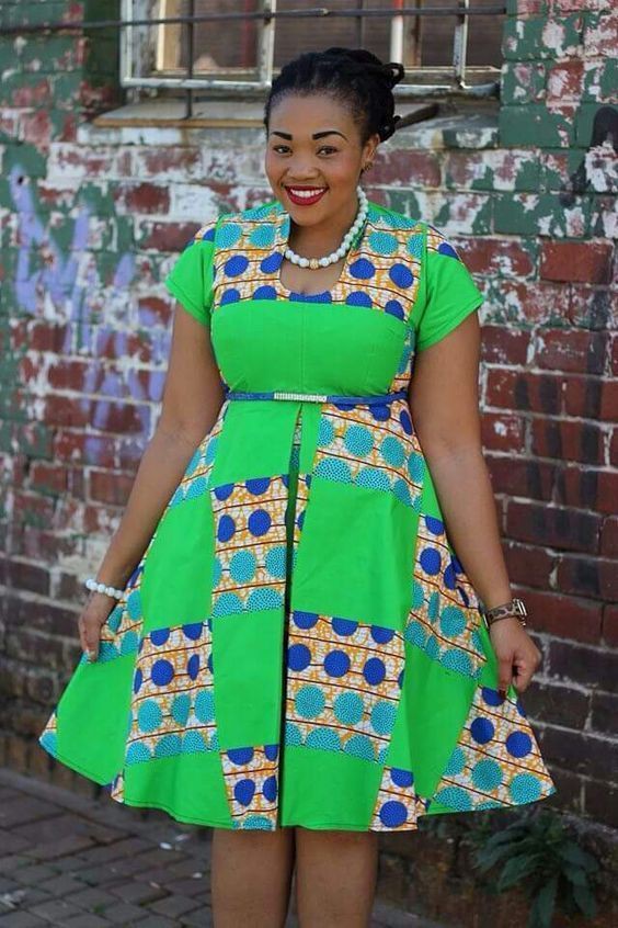 African simple fashion dresses on Stylevore