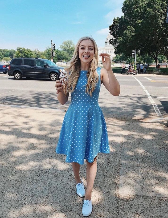 Casual wear,  Polka dot: Polka dot,  Outfit With Vans  