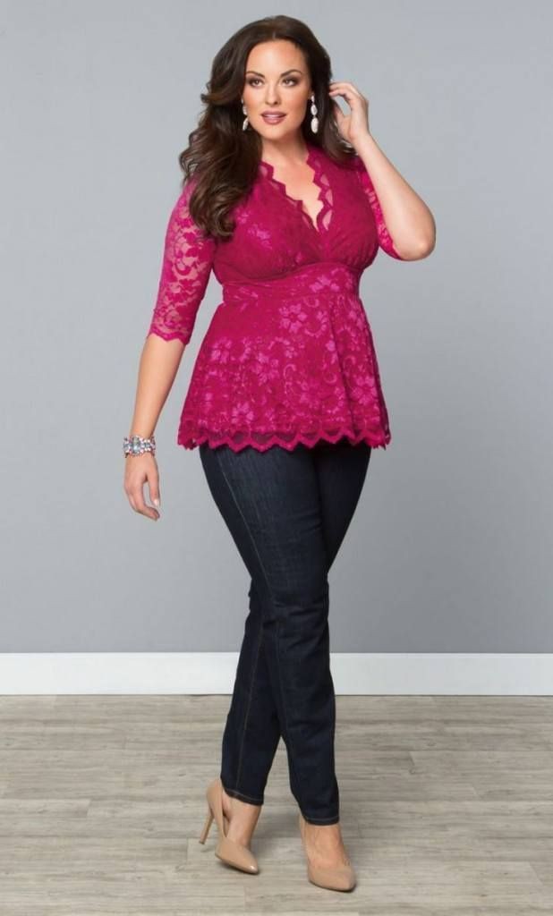Brilliant Pink Outfit Ideas: Plus size outfit,  Pink Dresses  