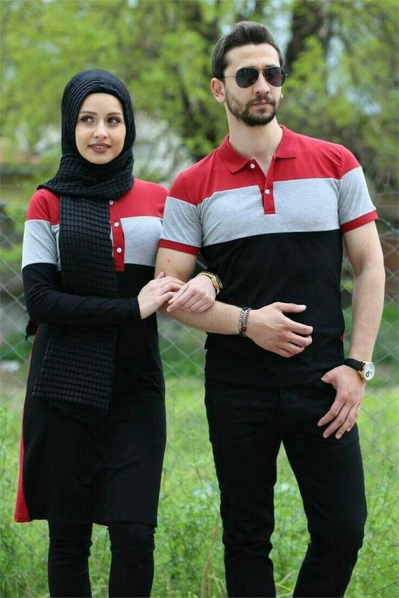 Matching Outfit For Muslim Couples: Matching Couple Outfits,  Matching couple,  couple outfits,  Matching Outfits  