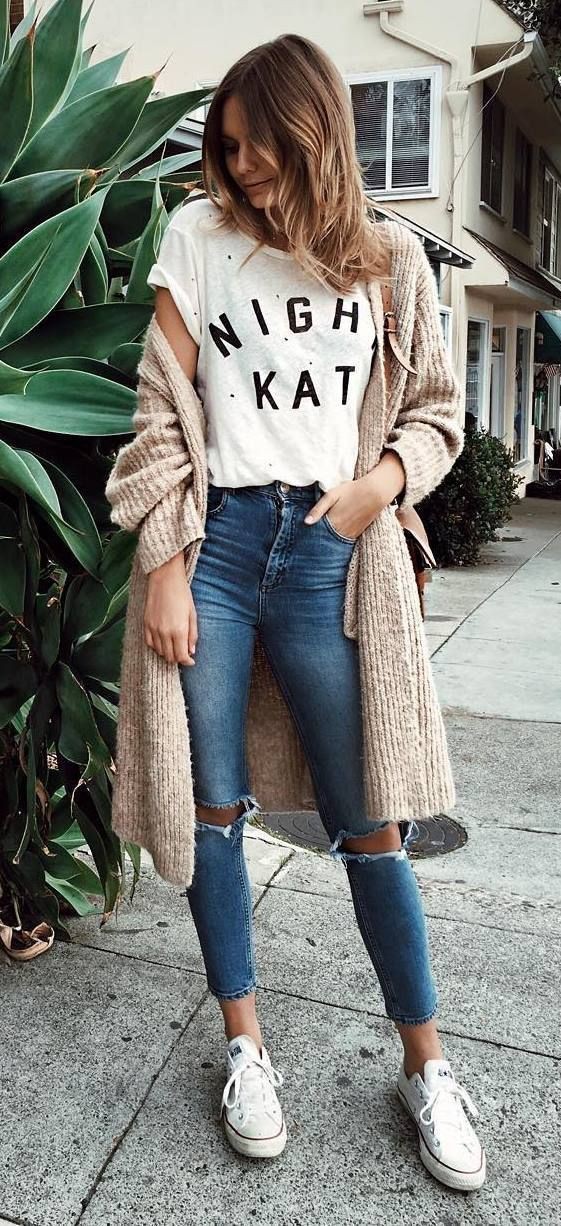 Cute spring outfits 2019: winter outfits,  Slim-Fit Pants  