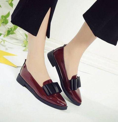 Buty damskie oxford: High-Heeled Shoe,  Bow tie,  Slip-On Shoe,  Ballet flat,  Oxford shoe,  Brogue shoe,  Work Shoes Women  