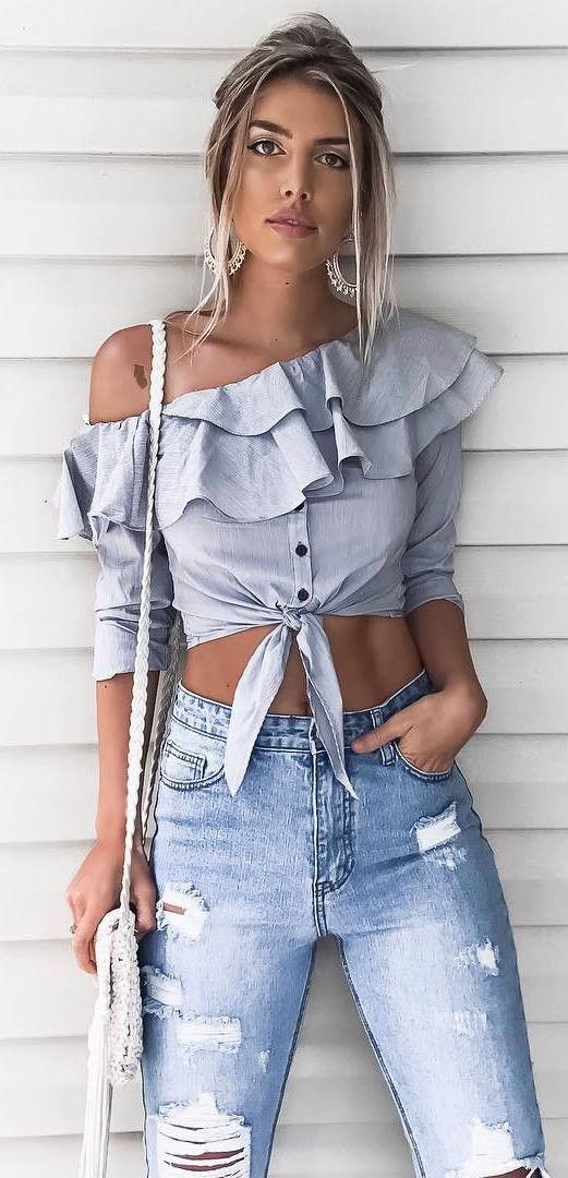 Trendy summer outfits: 