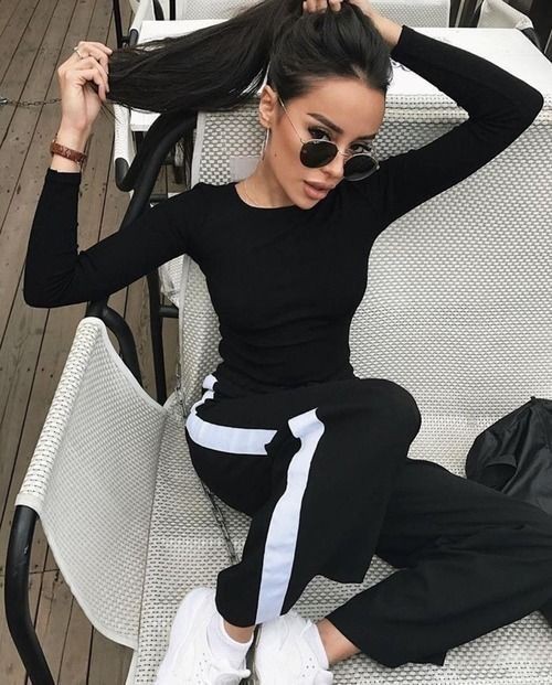 Aesthetic athletic outfit: Casual Sporty Outfits  