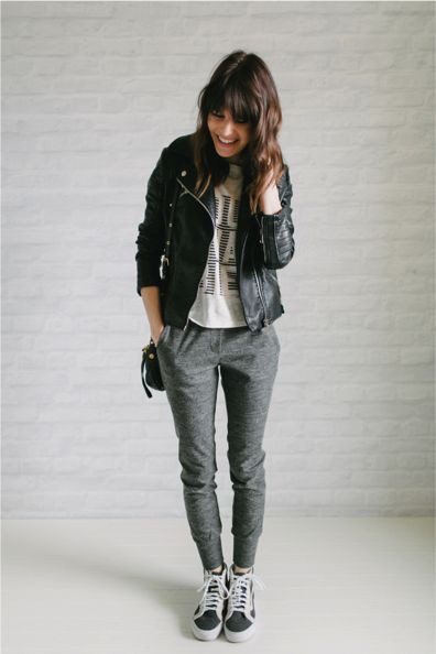 Comfy new years eve outfit: winter outfits,  Leather jacket,  Informal wear,  Street Outfit Ideas  