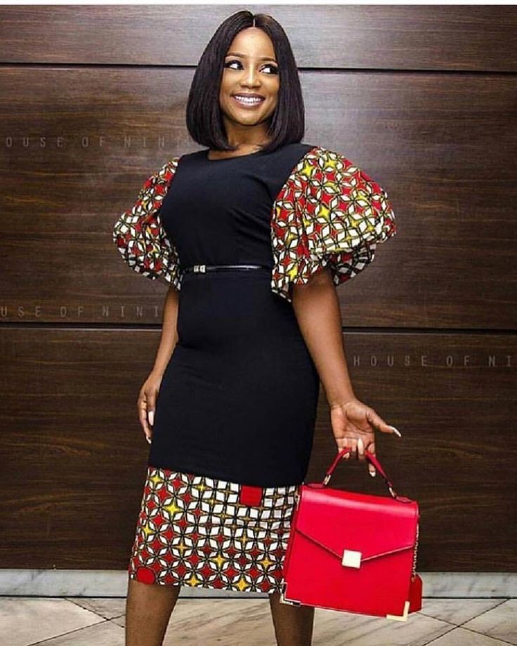 Short kitenge fashion of dresses: Cocktail Dresses,  Aso ebi,  Kente cloth,  Ankara Short Gown  