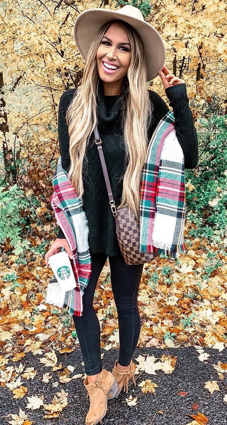 Trending Outfit Ideas for Women, tartan. on Stylevore