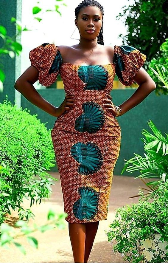 African wax prints: Traditional African Outfits,  African Girls  