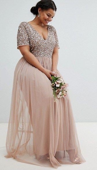 Plus size wedding guest dresses