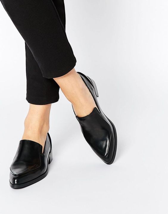 Asos miles pointed flat shoes: Slip-On Shoe,  Ballet flat,  Sports shoes,  Work Shoes Women  