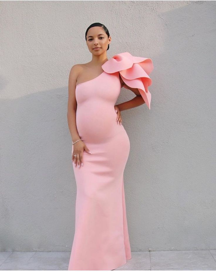 Pink maternity dress: Maternity clothing,  Baby Shower Outfit  