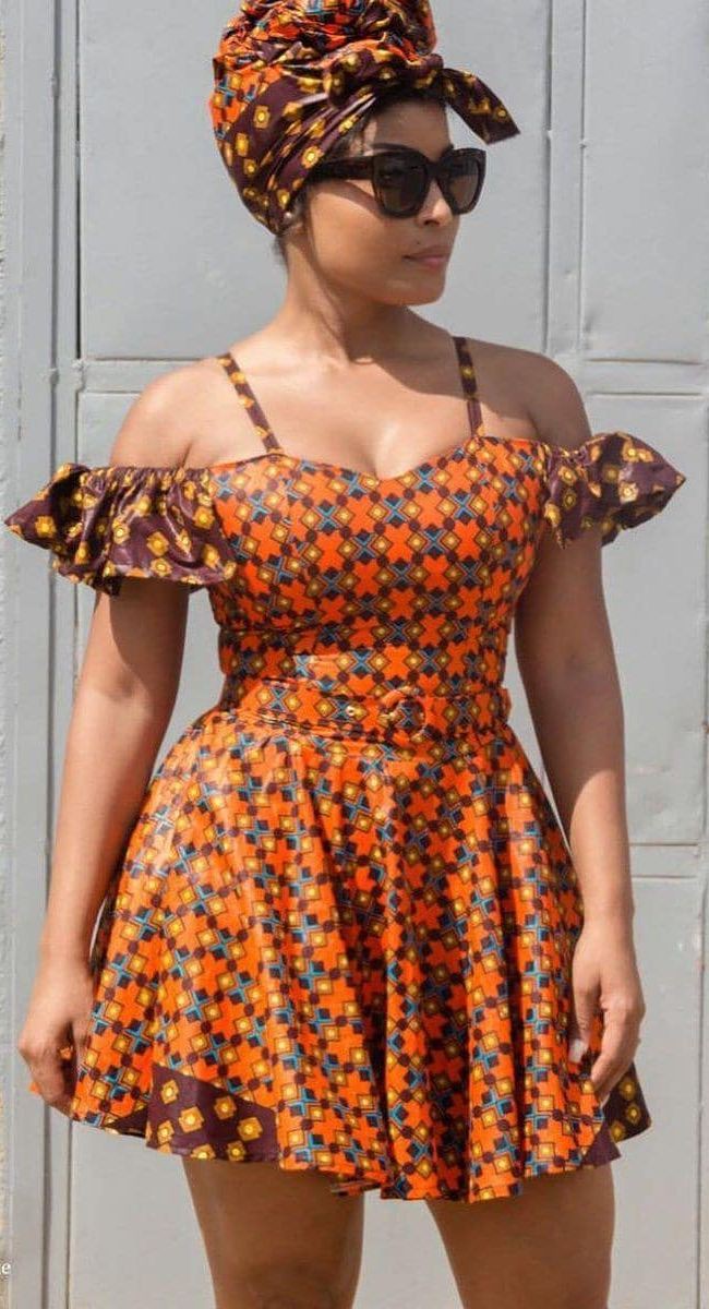 African prints short dresses: Kente cloth,  Ankara Dresses  