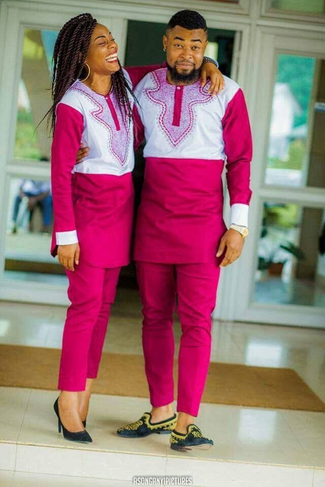 Stylish Matching African Outfits Couples