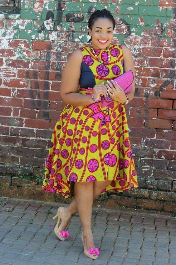 kitenge party dress designs