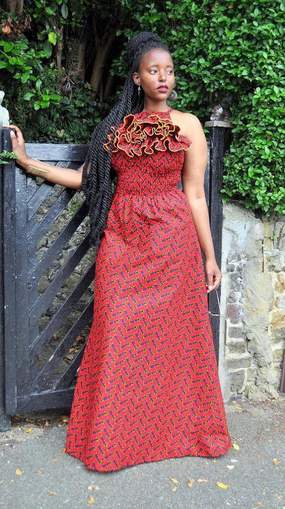 Maxi dress,  Ão dÃ i: Aso ebi,  Maxi dress,  Traditional African Outfits  