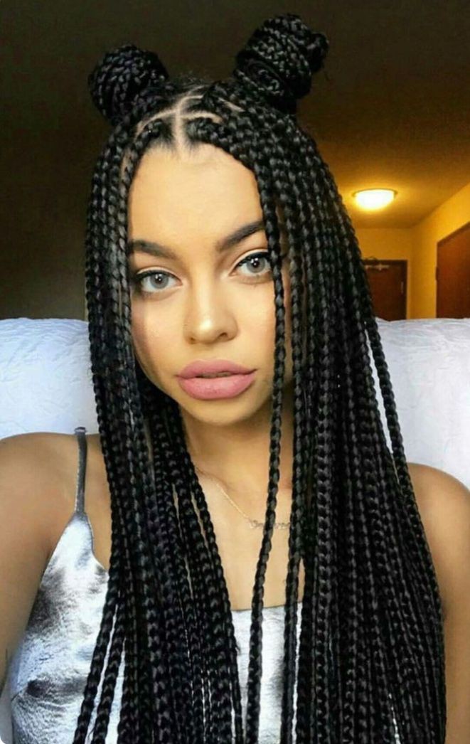 Box Braids Hairstyles On Stylevore