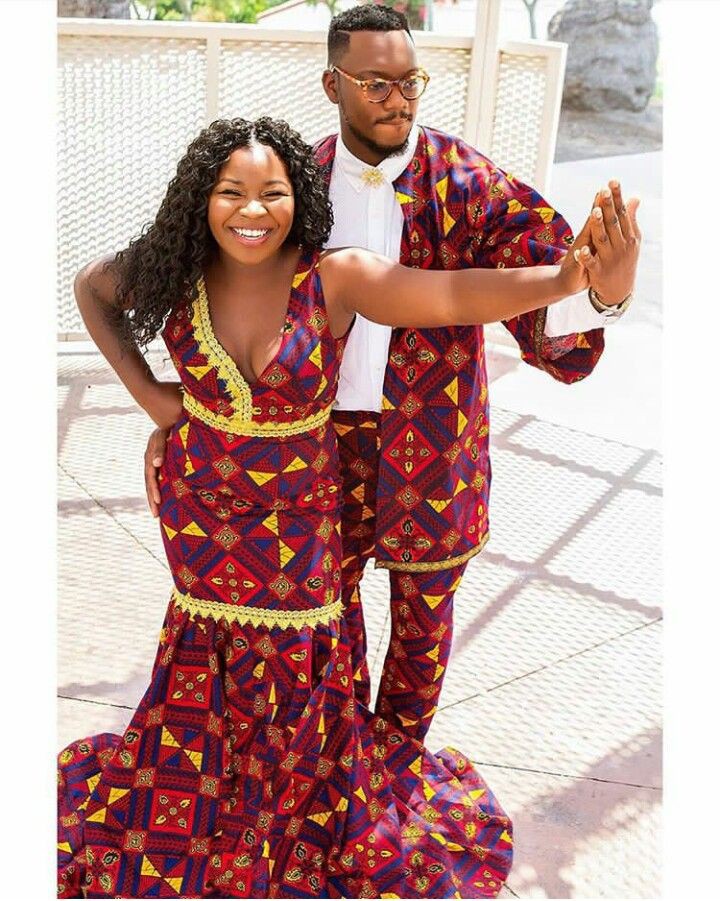 Best African Couples Attire: 