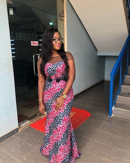 Aso ebi,  Cocktail dress: Cocktail Dresses,  African Dresses,  Aso ebi,  Ankara Long Gown  