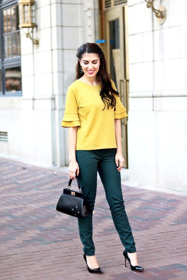 Best Outfits With Yellow Top on Stylevore
