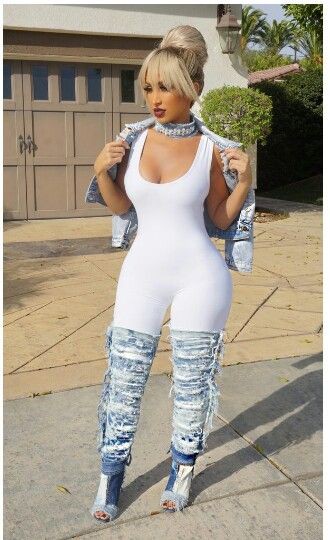 Angel brinks, Angel Brinks, Casual wear: Plus size outfit,  Plus-Size Model,  Denim jacket,  Angel Brinks  