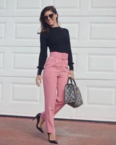 Pink Pant Outfit For Fall: Pink Pant  