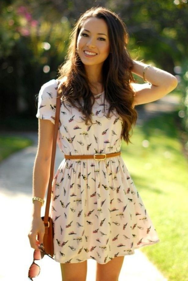 Cute Skirt Outfits Summer: Floral Outfits,  Skirt Outfits  