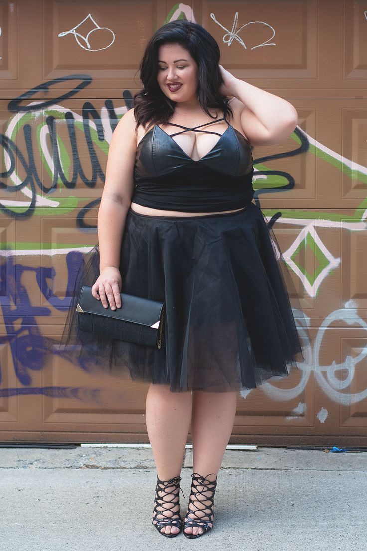 Sexy club dress for your plus size shape on Stylevore