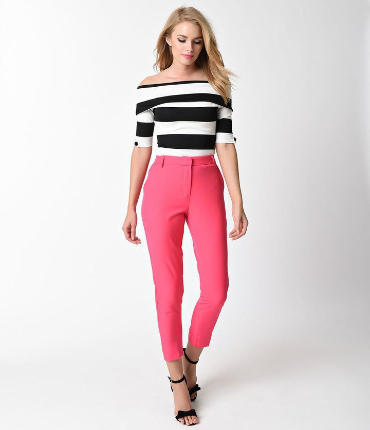 Fashion model: Pink Pant  
